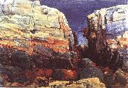 Childe Hassam The Gorge at Appledore oil painting reproduction